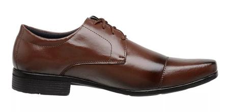 Sapato Clássico Social Masculino Preto Com Cadarço Elegante - JC FRANCA Imagem de Sapato Clássico Social Masculino Preto Com Cadarço Elegante