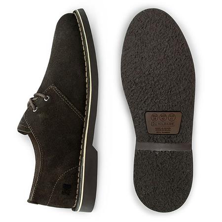 Sapato Couro Kildare Essentials Camurça Masculino - Café Imagem de Sapato Couro Kildare Essentials Camurça Masculino - Café