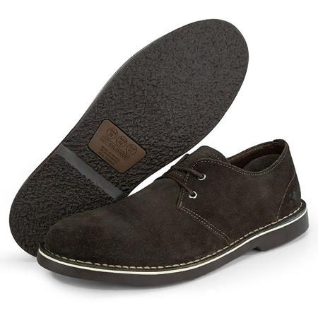Sapato Couro Kildare Essentials Camurça Masculino - Café Imagem de Sapato Couro Kildare Essentials Camurça Masculino - Café