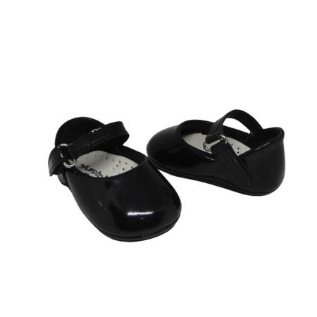 Imagem de Sapato de Bebe Sapatilha Salomé Casual Batizado Infantil Menina RN Maninhos Baby