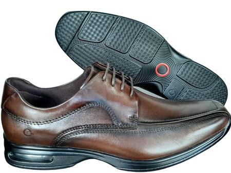 Sapato Democrata Smart Comfort Air Spot 448026 - Sapato Social