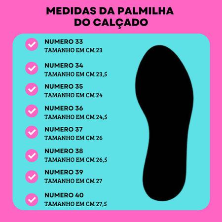 Qual o tamanho de sapato ideal 2025