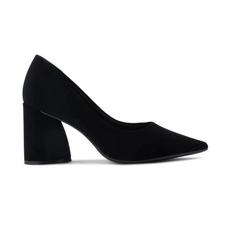 Imagem de Sapato Feminino Bebecê Scarpin Nobuck Preto - T7024-261