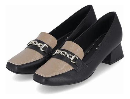 Imagem de Sapato Feminino Loafer Salto Médio Piccadilly 160079