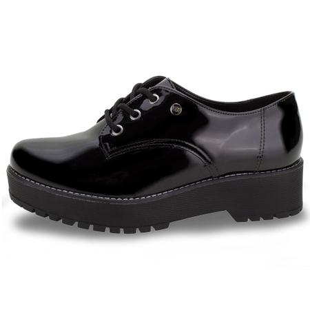 Sapato feminino hot sale oxford via marte