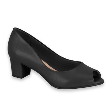 Peep toe beira rio camurça sales