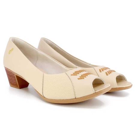 Sapato usaflex hotsell peep toe