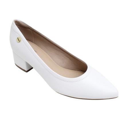 Sapato Feminino Salto Baixo Modare 7340.100 Branco 35