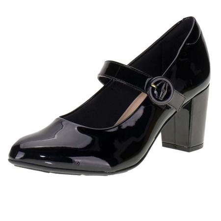 Sapato feminino salto grosso modare 7377106 Imagem de Sapato feminino salto grosso modare 7377106