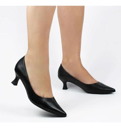 Scarpin salto hotsell baixo bottero