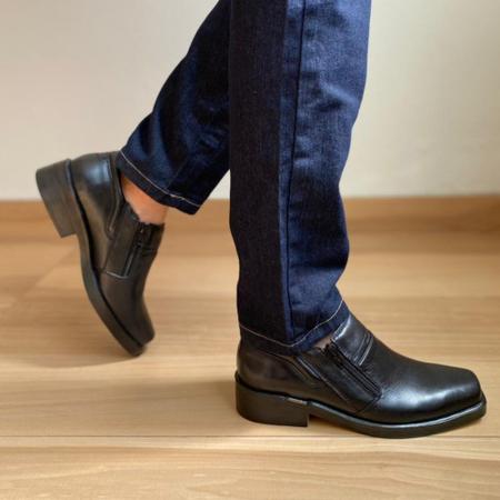 Sapato Ferracini Masculino Urban Way com zíper de Couro - Sapato Social  Masculino - Magazine Luiza