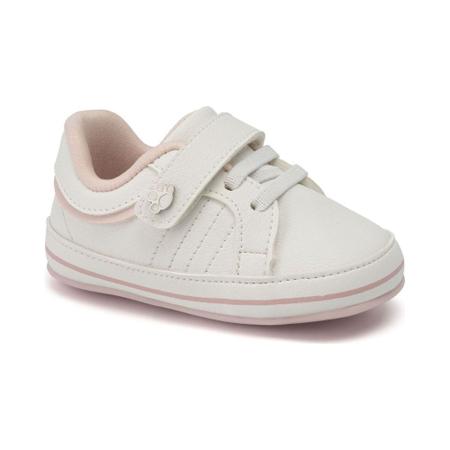 Sapato branco cheap com rosa