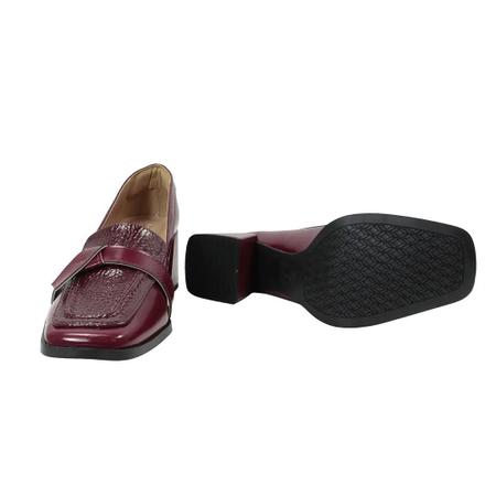 Sapato de hotsell bico quadrado feminino