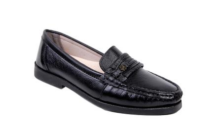 Calça de best sale couro no trabalho