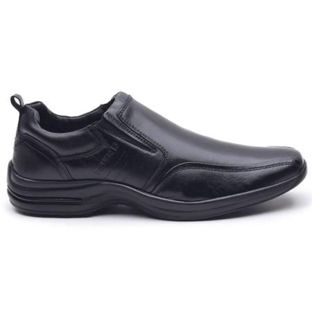 Imagem de Sapato Masculino Social Air Preto - Cód 53106  Tam 43