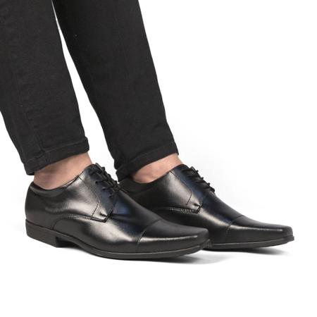 Sapato Masculino Social Brilhante Tamanho Especial At O 45