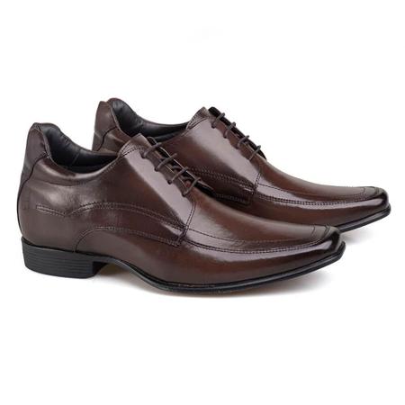Sapato Masculino Social Couro Legitimo Salto Interno 7cm - Rafarillo Imagem de Sapato Masculino Social Couro Legitimo Salto Interno 7cm