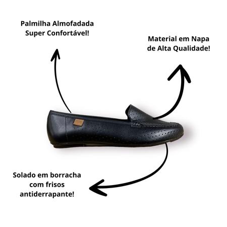 Imagem de Sapato Mocassim Feminino Conforto Beira Rio 4309103