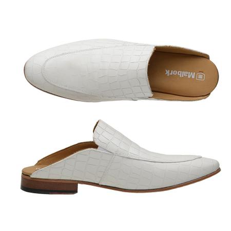 Mule hotsell masculino branco