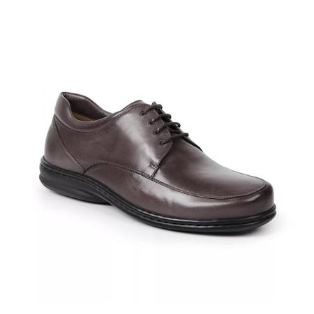 Sapato Opananken Diabetics Line Zen 38544 Couro Caf Opanaken