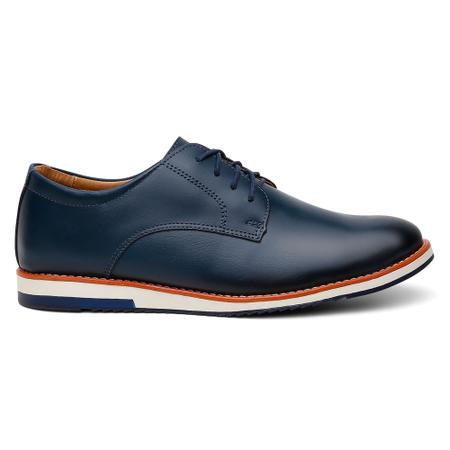 Sapato Oxford Casual Masculino 100% Couro Acompanha Carteira - FABRICAÇÃO NACIONAL Imagem de Sapato Oxford Casual Masculino 100% Couro Acompanha Carteira