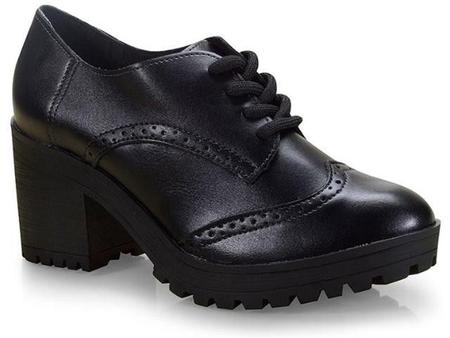 Sapato oxford hotsell via marte verniz