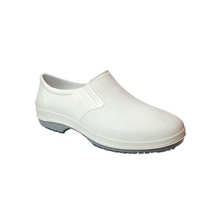 Sapato Polimérico Branco Enfermagem Feminino E Masculino Epi - Proteplus Imagem de Sapato Polimérico Branco Enfermagem Feminino E Masculino Epi