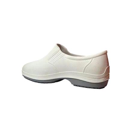 Sapato Polimérico Branco Enfermagem Feminino E Masculino Epi - Proteplus Imagem de Sapato Polimérico Branco Enfermagem Feminino E Masculino Epi