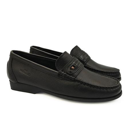 Mocassim masculino cheap couro samello