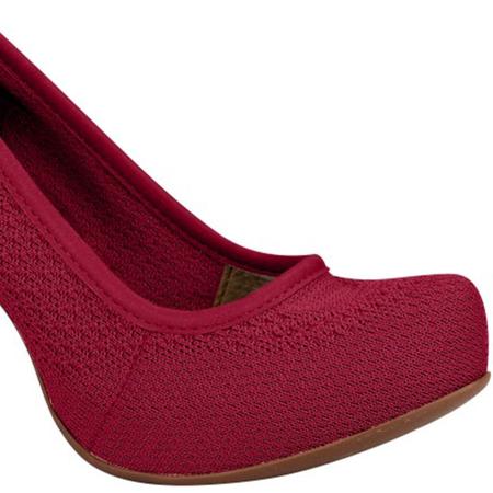 Scarpin vermelho cheap dakota