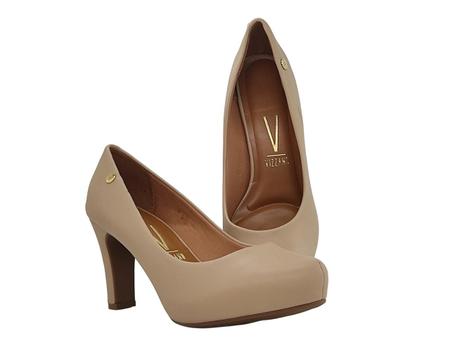 Sapato vizzano best sale bege meia pata