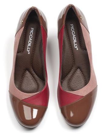 Sapato bico redondo salto alto discount