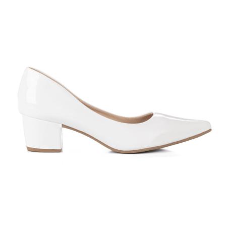Sapato Scarpin Moda Feminina Rafaela Salto Baixo Grosso 5 Cm - JJOJO Imagem de Sapato Scarpin Moda Feminina Rafaela Salto Baixo Grosso 5 Cm