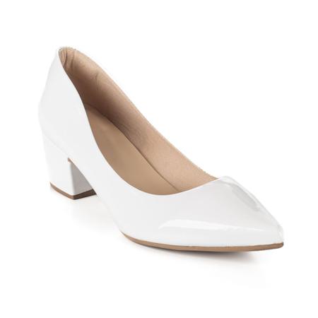 Sapato Scarpin Moda Feminina Rafaela Salto Baixo Grosso 5 Cm - JJOJO Imagem de Sapato Scarpin Moda Feminina Rafaela Salto Baixo Grosso 5 Cm
