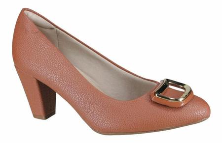 Sapato Scarpin Modare Ultraconforto Napa Camel 35 Imagem de Sapato Scarpin Modare Ultraconforto Napa Camel 35