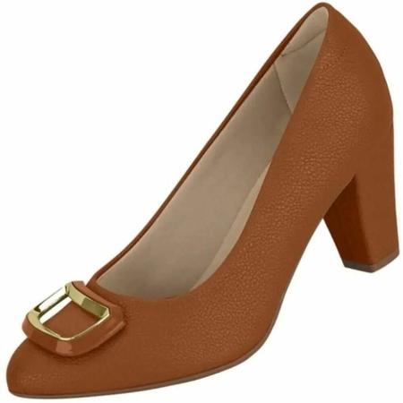 Sapato Scarpin Modare Ultraconforto Napa Camel 35 Imagem de Sapato Scarpin Modare Ultraconforto Napa Camel 35