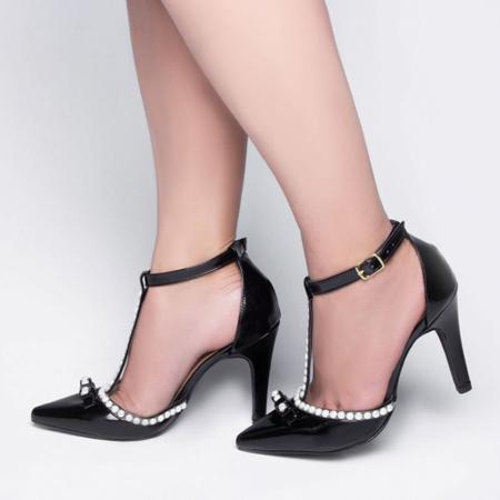 Scarpin perolado best sale