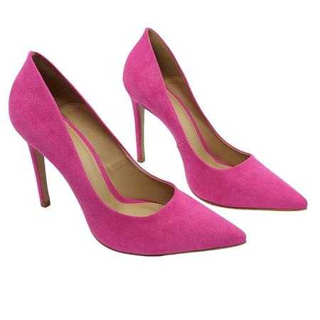 Sapato Scarpin Rosa Pink Salto Alto 11cm Dolce Store Scarpin