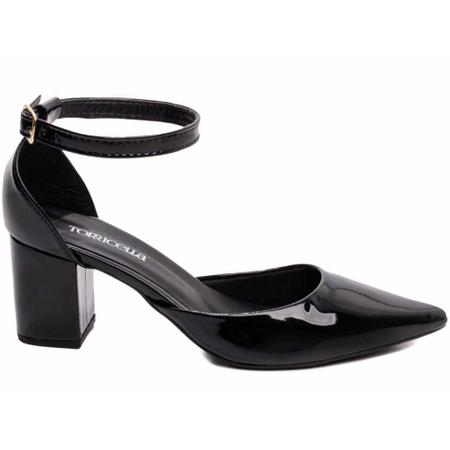 Imagem de Sapato Scarpin Verniz Preto Salto 6,5cm TORRICELLA - 606A