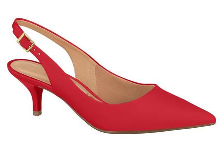 Scarpin hotsell chanel vermelho