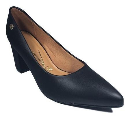 Sapato vizzano on sale preto salto quadrado