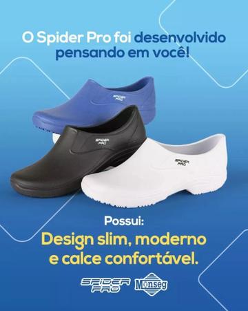 Imagem de Sapato Segurança Antiderrapante Clinica Hospital Spider Pro