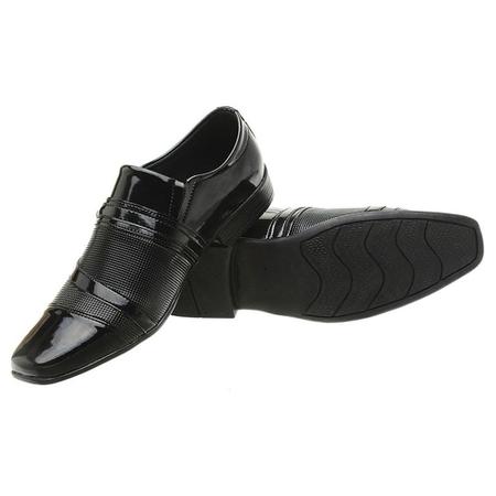 Imagem de Sapato Social Classico Envernizado Slip On San Lorenzo 1061