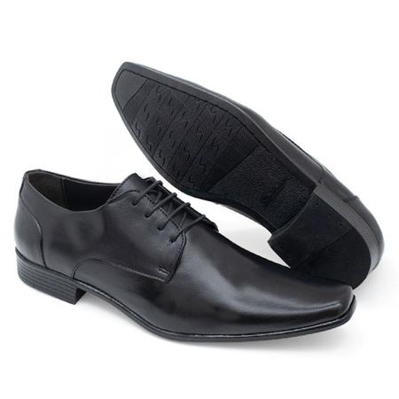 Sapato Social Clássico Masculino Preto - BASCINE STORE Imagem de Sapato Social Clássico Masculino Preto