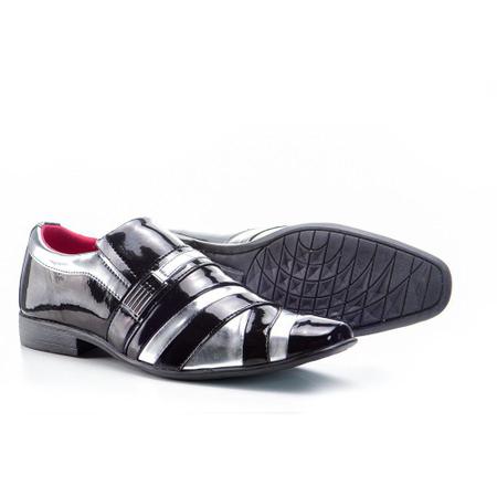 Sapato hotsell social prata