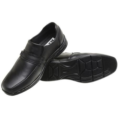 Sapato Social Conforto Couro Masculino Forrado Com Espuma Elastico Calce Facil - Warboot Imagem de Sapato Social Conforto Couro Masculino Forrado Com Espuma Elastico Calce Facil
