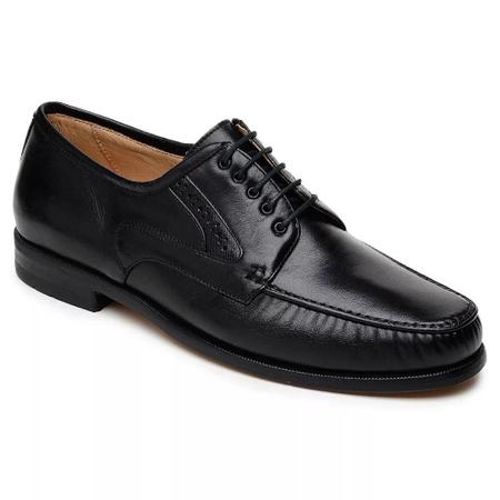 Sapato Social Couro Jacometti 085 Masculino Amarrar Conforto Imagem de Sapato Social Couro Jacometti 085 Masculino Amarrar Conforto