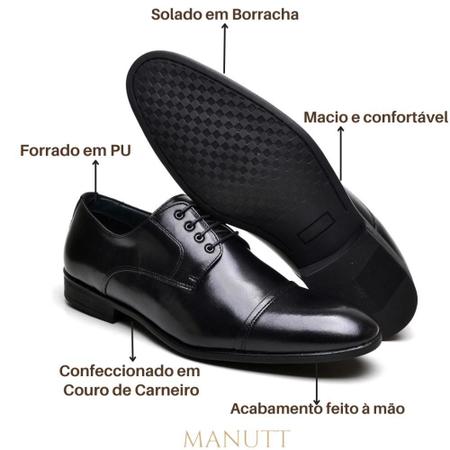 Sapato social best sale manutt