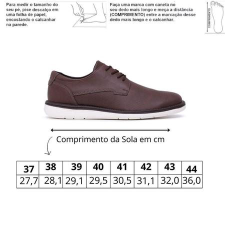 Imagem de Sapato Social Derby Masculino