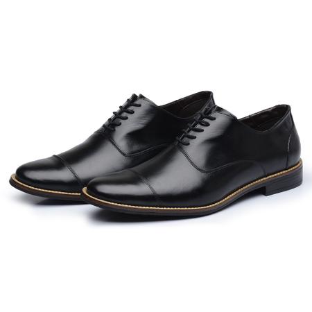 Sapato Social Ingl s Couro MAH York Sapato Social Masculino